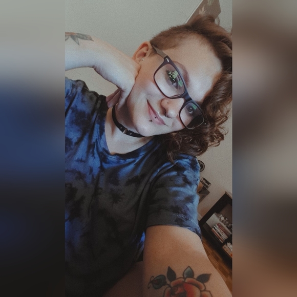 Garage Black Tie Dye Crop Top Size Medium - Picture 3 of 3